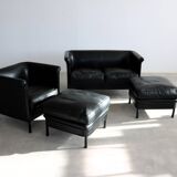 vintage sofa + ottoman | sitting area | A. Citterio | Moroso