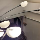Lampadaire muguet 5 globes opaline