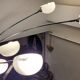 Lily of the valley floor lamp 5 opaline globes