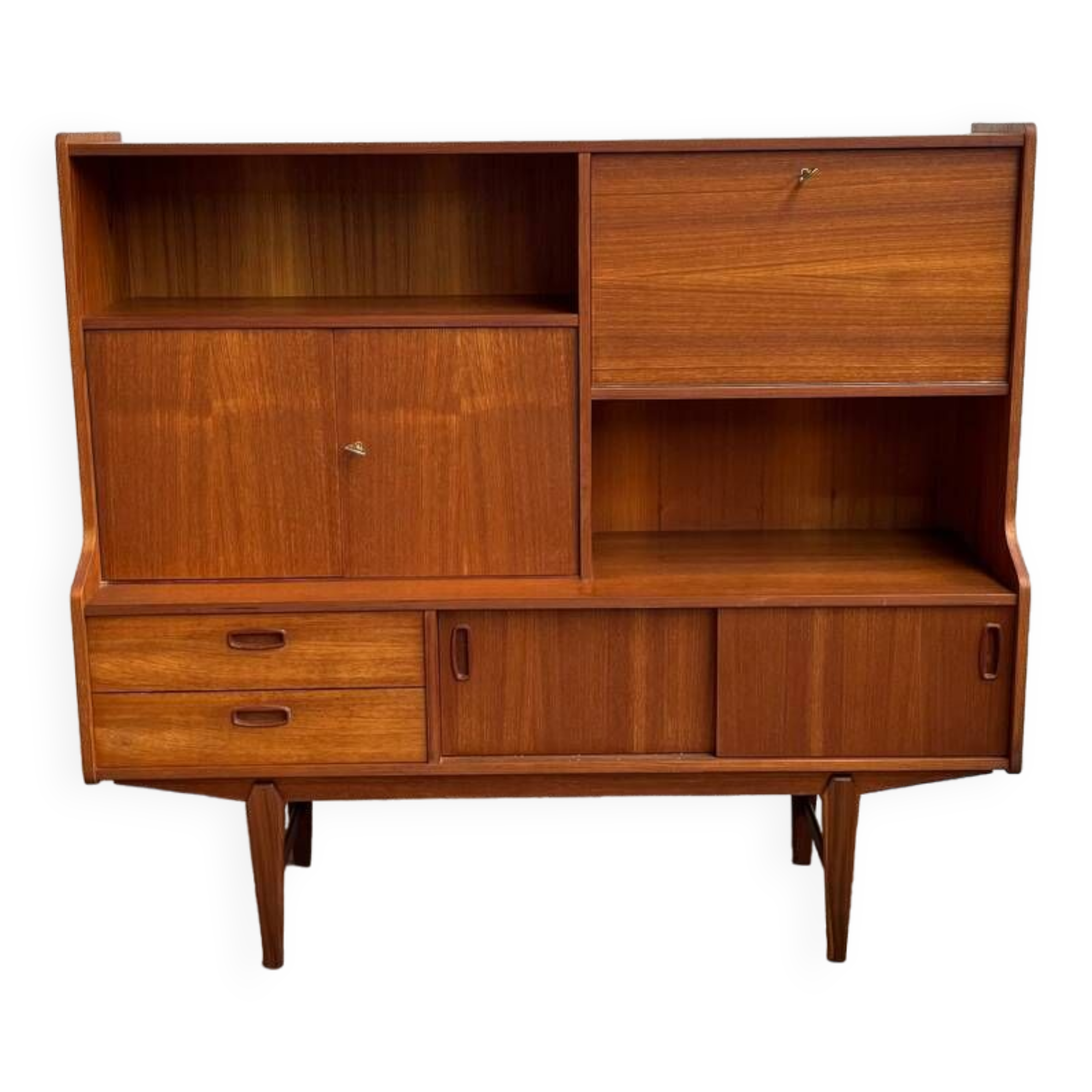 Buffet scandinave en teck années 60