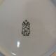 Large ceramic cake dish gien flower decoration jonc vintage 1960