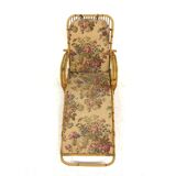 Chaise longue en rotin, Suède, 1960