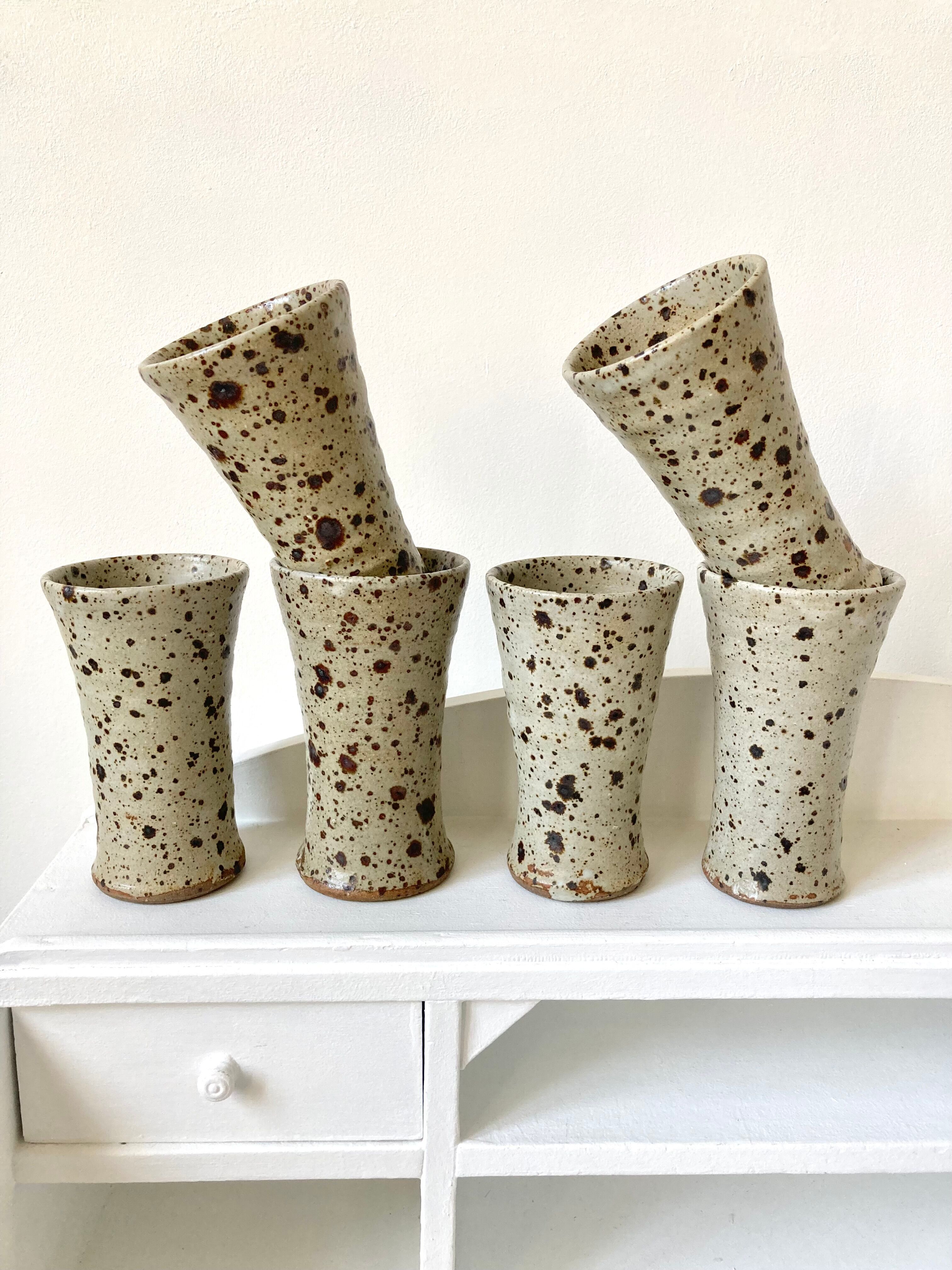 Cups sandstone cups pyrité Gustave Tiffoche, La borne 1960/70