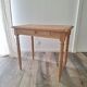 Old beech wood bureau/console/side table with bamboo legs.