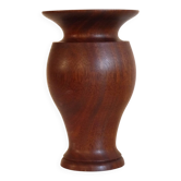 Scandinavian teak vase 1960