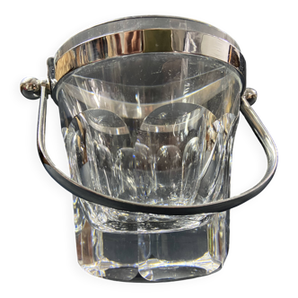 Crystal ice bucket signed BACCARAT model Harcourt Talleyrand