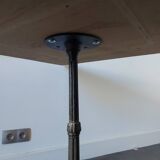 Vintage enameled table, Courchevel ski resort