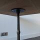 Vintage enameled table, Courchevel ski resort