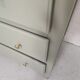 Commode vintage vert amande