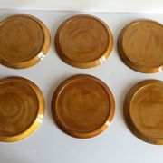 6 assiettes compartimentées vintage