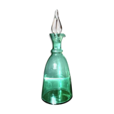 Glass decanter with tapered cap