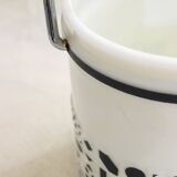 Opaline ice bucket 1960s