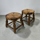 Paire de tabourets 1950