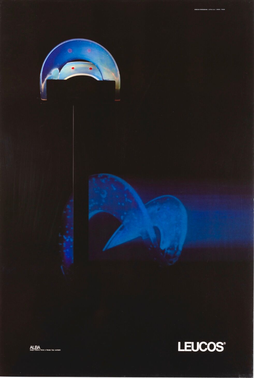 Alba floor lamp, Renato Toso, Leucos 1980