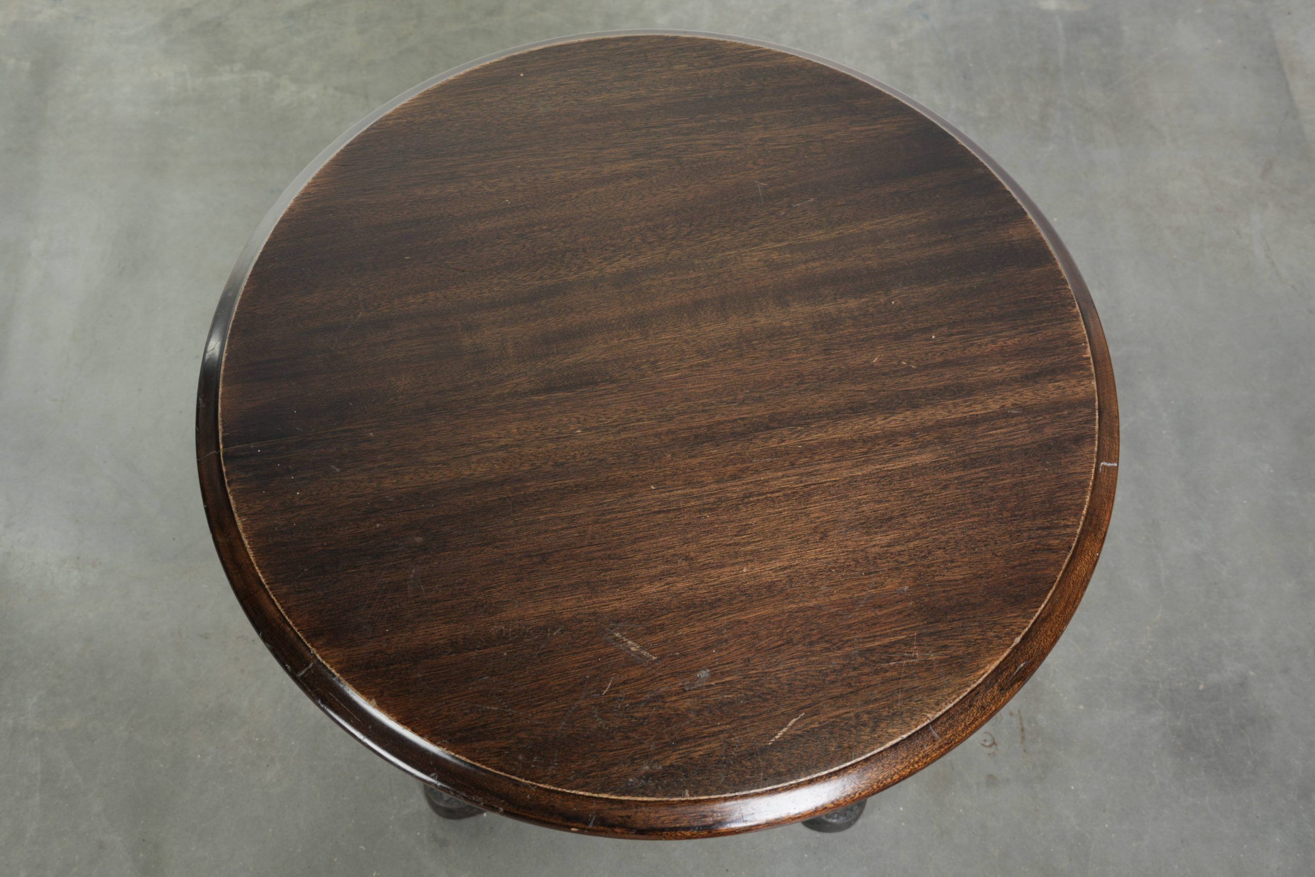 Antique English pub/bistro/side table from the 19th century