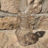 Glass and crystal carafe