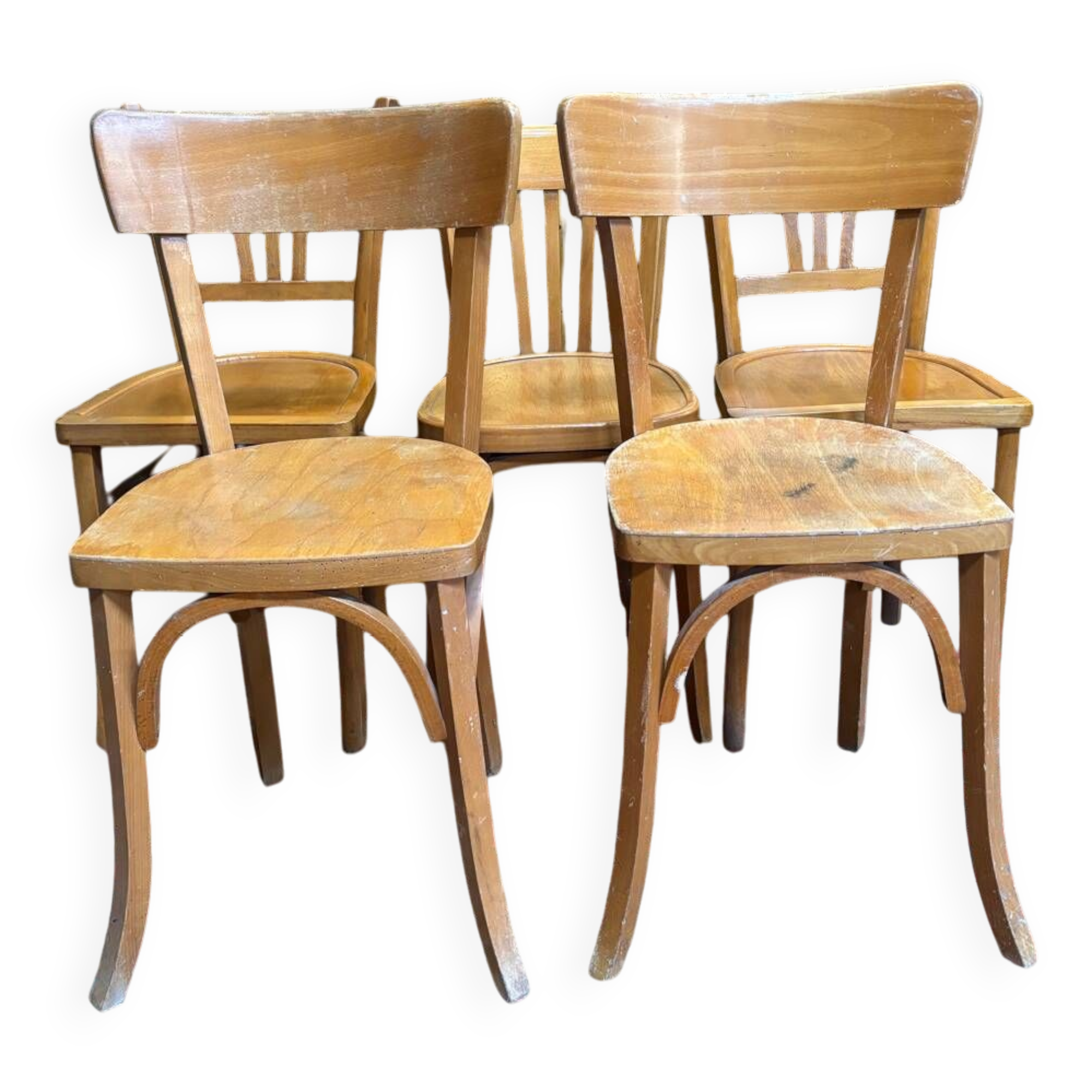 5 bistro chairs