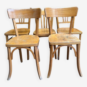 5 bistro chairs