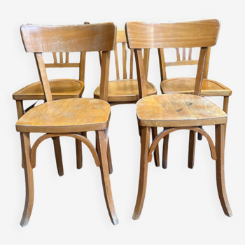 5 chaises bistrot