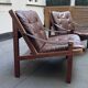 Chaise vintage Torbjørn Afdal "Hunter" pour Bruksbo, 1960