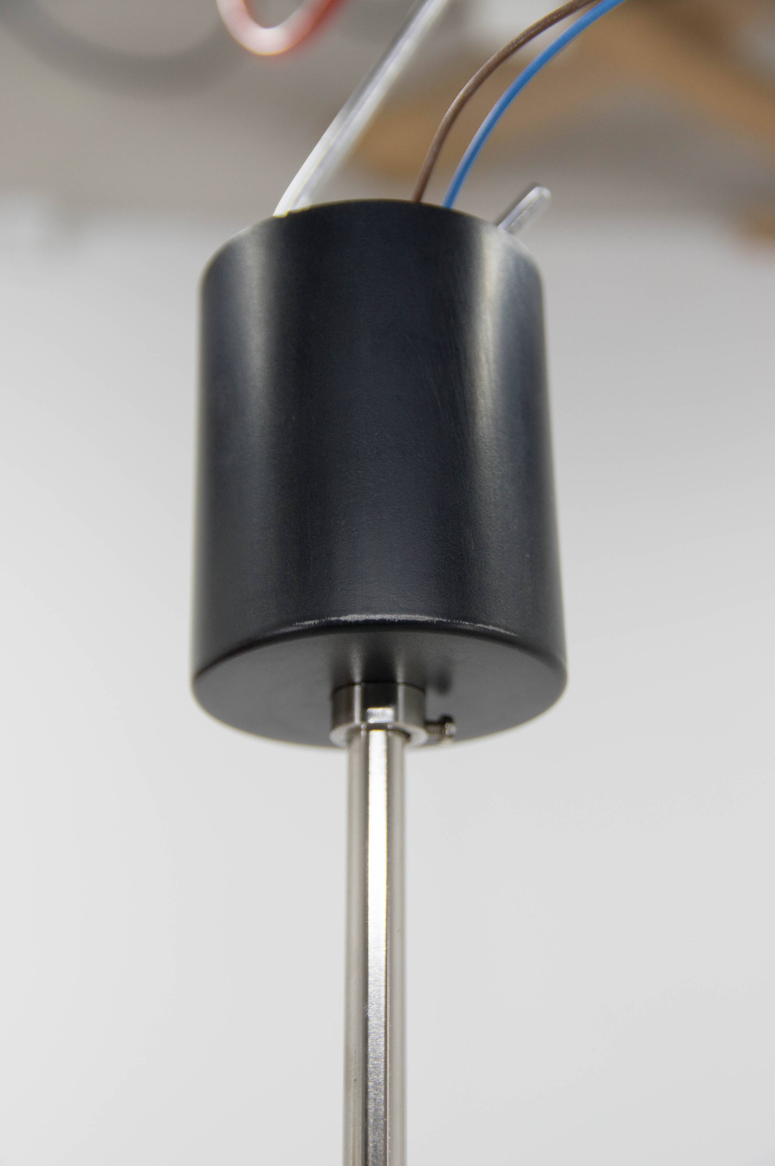 Space Age UFO Chandelier with Adjustable Height, 1960s