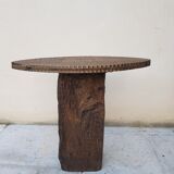 Tribal side table