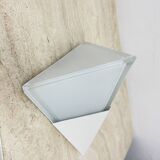 Set of 2 Limburg Glashütte glass wall lamps sconce , 1970s