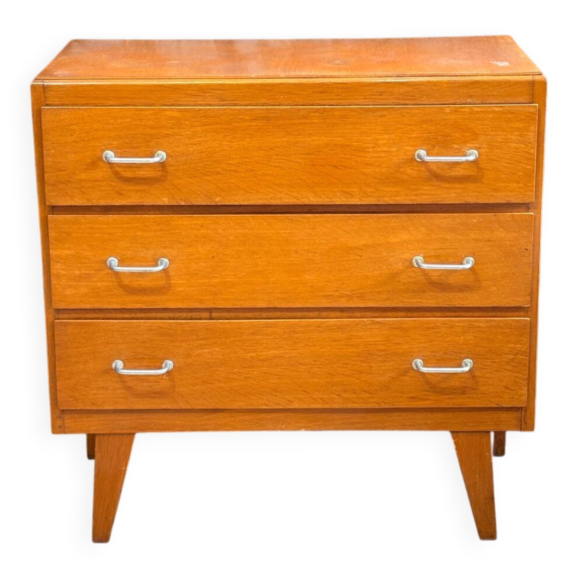 Compass leg chest of drawers
