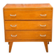 Compass leg chest of drawers