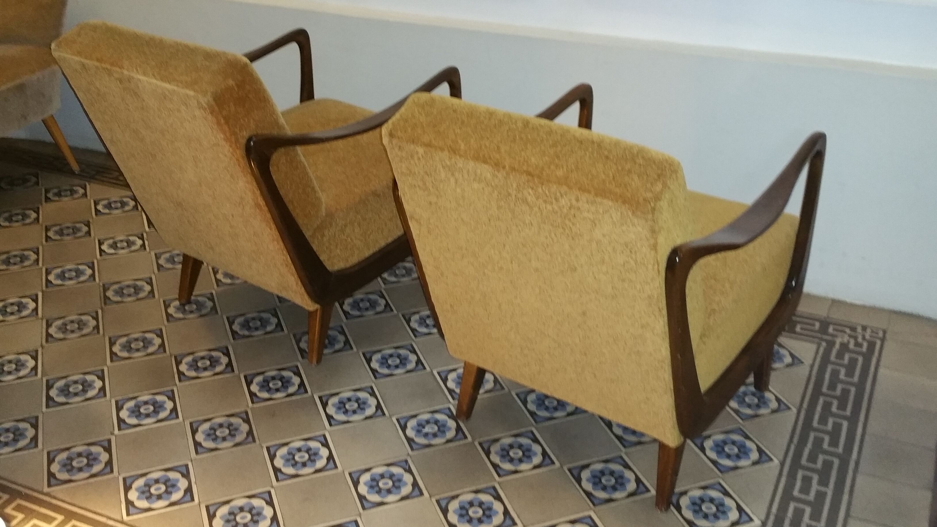 Vintage Scandinavian years 50-60 Boomerang Chair Danish design