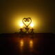 Real wrought iron wall sconce assembled and uns welded, porcelain and brass sleeves -1930/40
