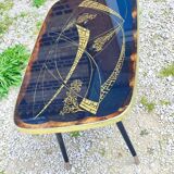 Table basse vintage pieds compas