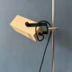 Cream taupe 70s vintage Philips space age floor lamp