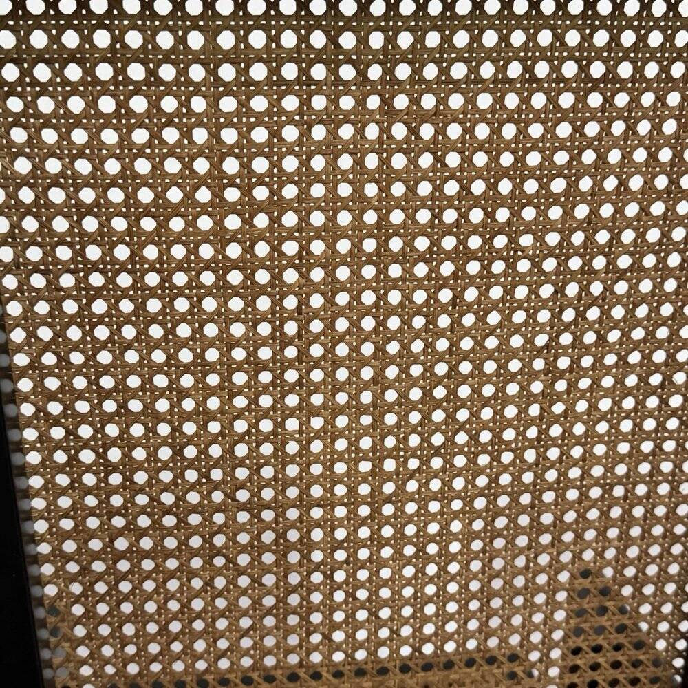 High-Backed Chairs in Lacquered Vienna Straw, 1970s, Set of 2