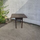 Foldable oak table