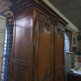 Norman wardrobe, oak wedding wardrobe