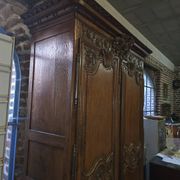 Norman wardrobe, oak wedding wardrobe