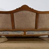 Louis XV style living room in walnut – 1920