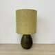 Vintage ceramic table lamp , 1970s German