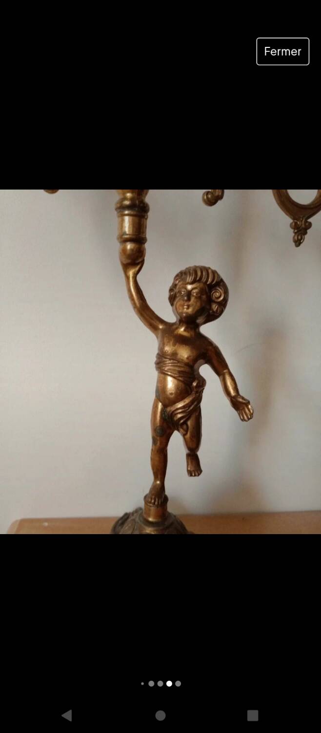 Vintage candlesticks