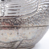 Boîte à bétel birmane en forme de canard, années 1950