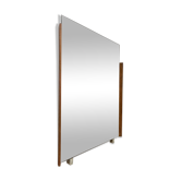 Miroir vintage avec accent bois 70 x 100cm