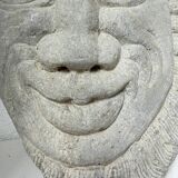 Stone sculpture 1950 face