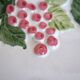 2 vintage barbotine grapes plates signed Francesco Guarino