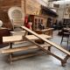 Monastery table and its 2 benches