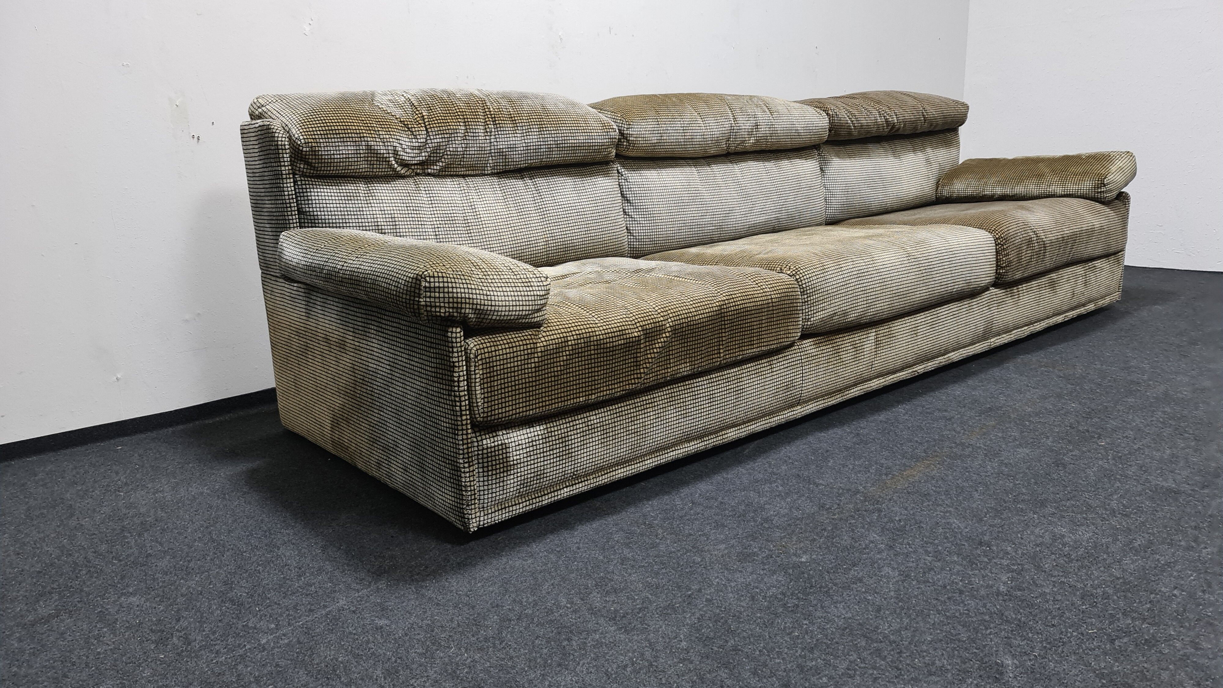 Canapé vintage par Alfred Klein Kill IEnternational Allemagne