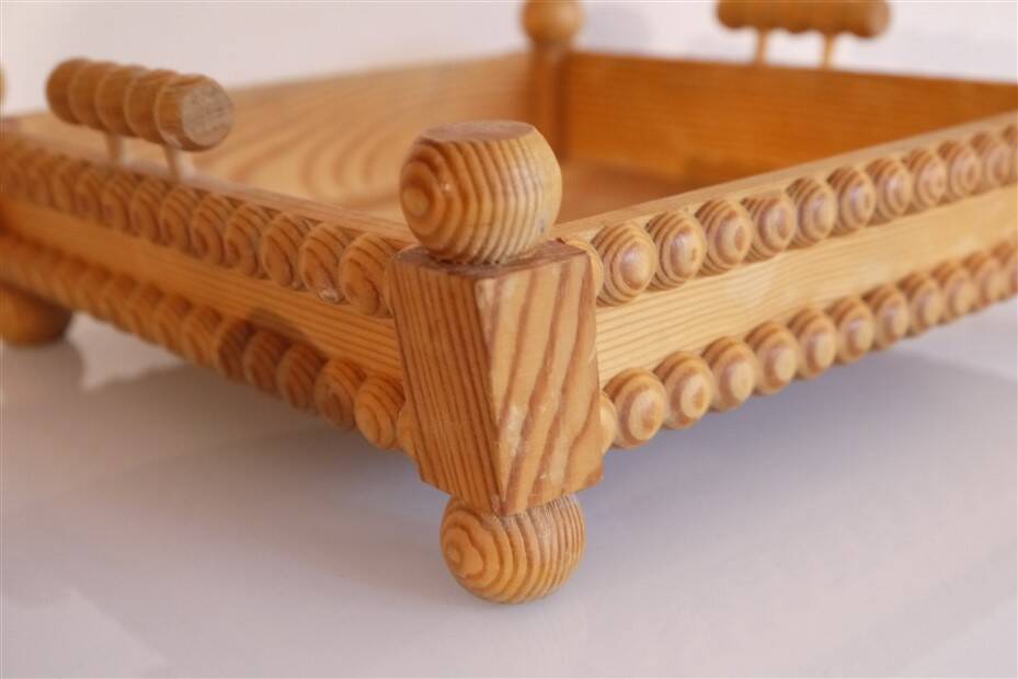 Finnish wooden empty pocket 1960