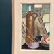 Original Swedish Oil on Canvas – “Still Life” by Harry Holmberg – Signed – Dated 1956 – Vintage & Framed – 47 × 34.5 cm (18.5" × 13.6")