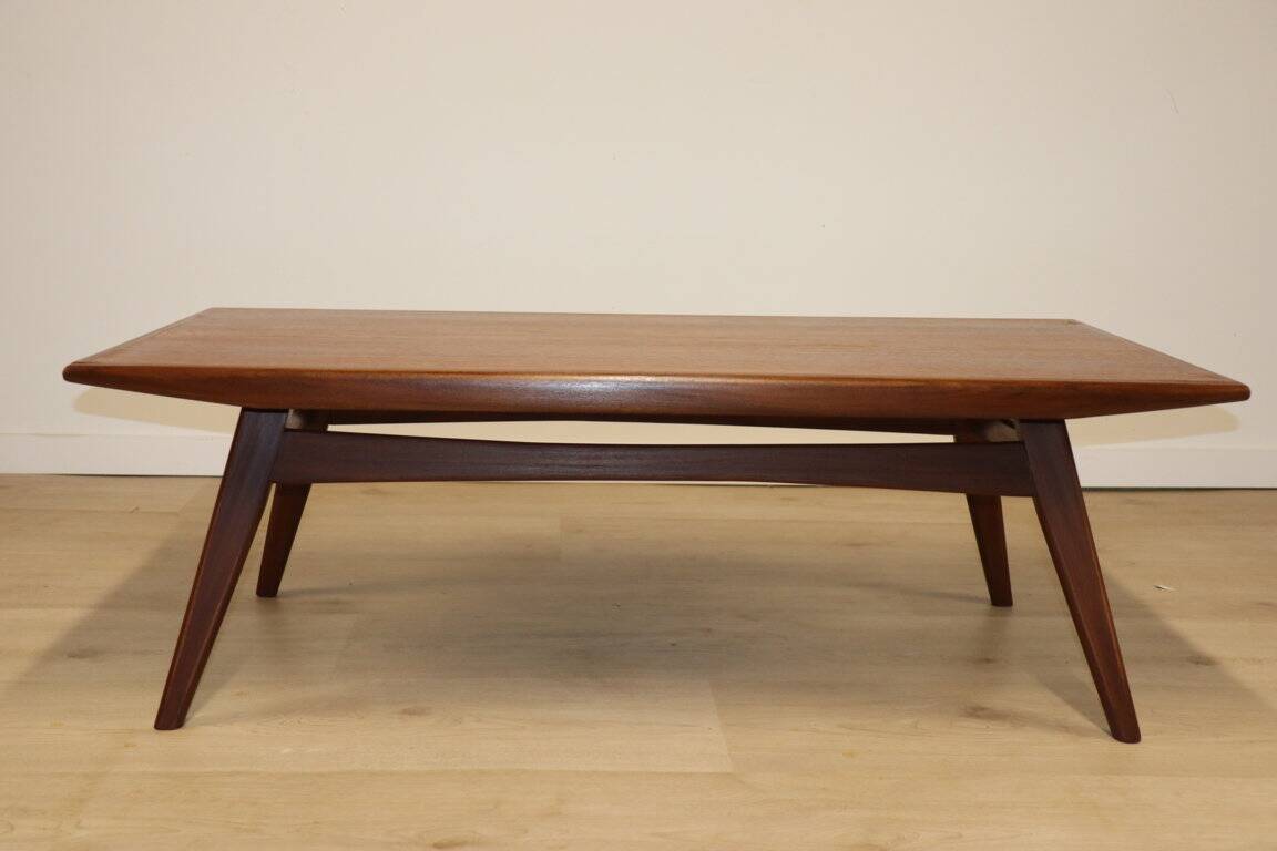 Scandinavian teak coffee table, 1960
