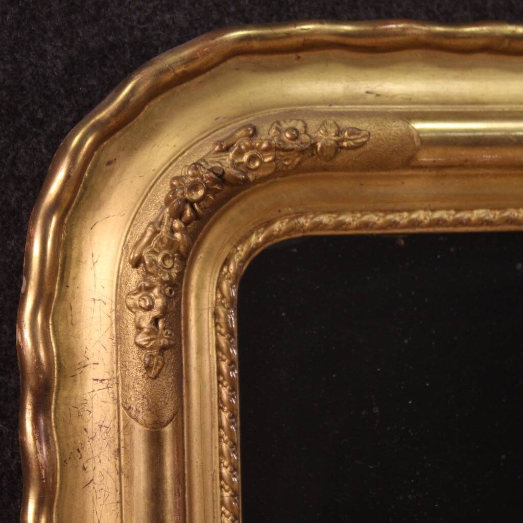 Elegant 19th century tray mirror